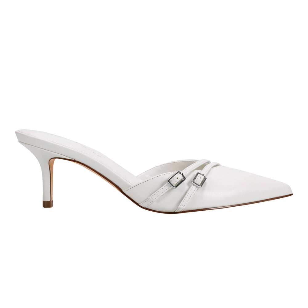 Marc Fisher Amilia Pointy Tole Dress Mule | Chic Cream