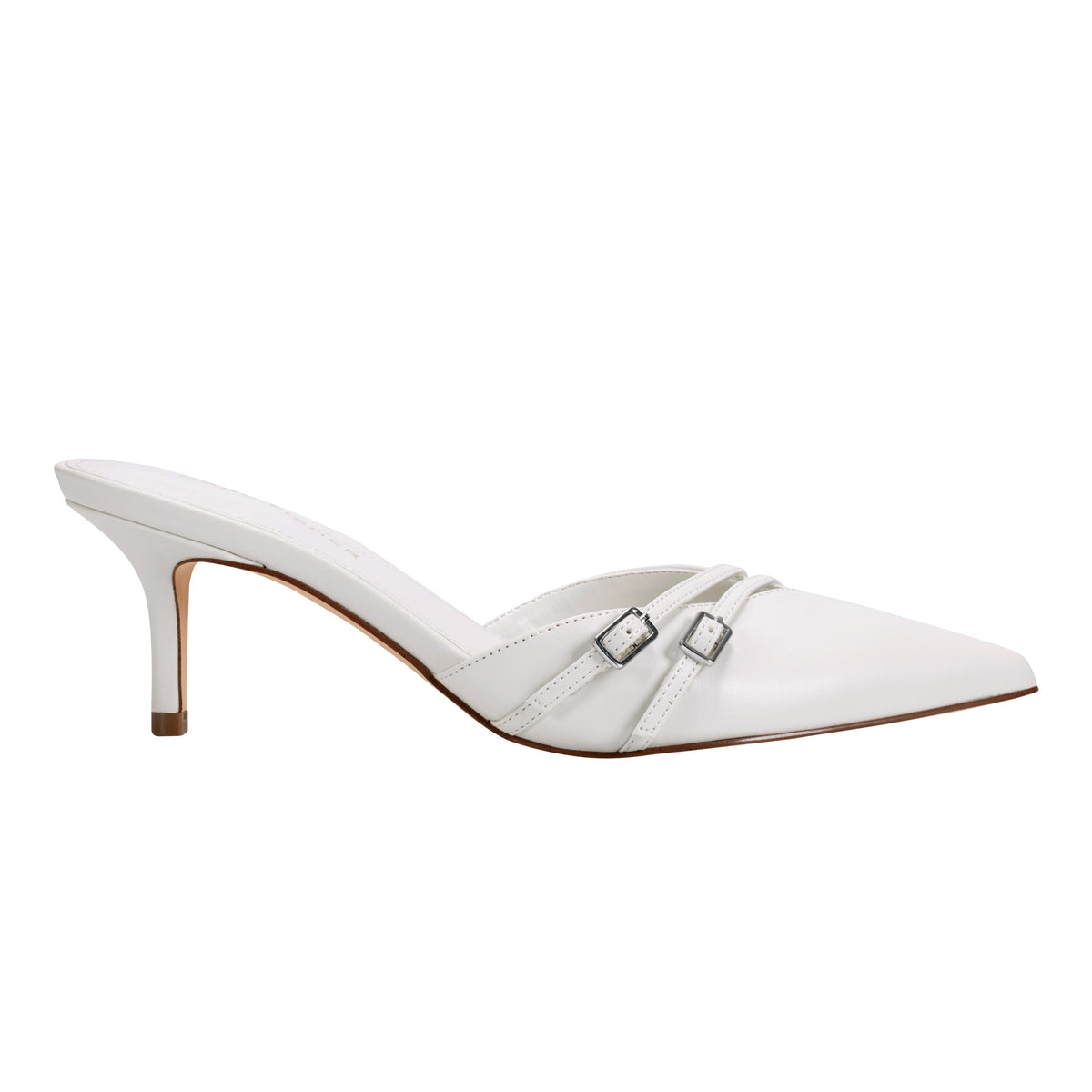 Marc Fisher Amilia Pointy Tole Dress Mule | Chic Cream
