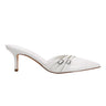 Marc Fisher Amilia Pointy Tole Dress Mule | Chic Cream