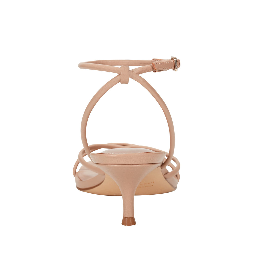 Marc Fisher Ballen Ankle Strap Sandal | Natural Leather
