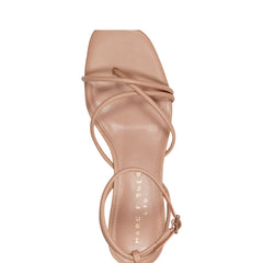 Marc Fisher Ballen Ankle Strap Sandal | Natural Leather
