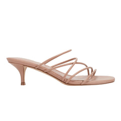 Marc Fisher Banna Strappy Dress Sandal | Natural Leather