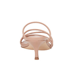 Marc Fisher Banna Strappy Dress Sandal | Natural Leather