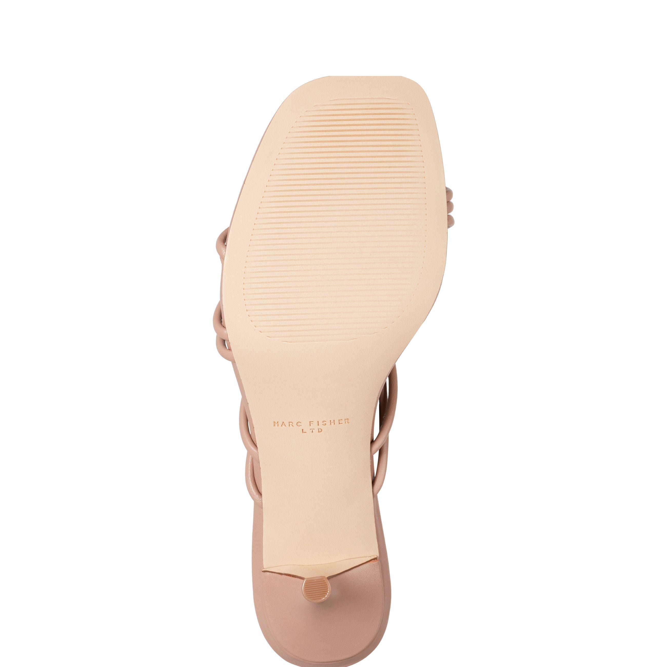Marc Fisher Banna Strappy Dress Sandal | Natural Leather