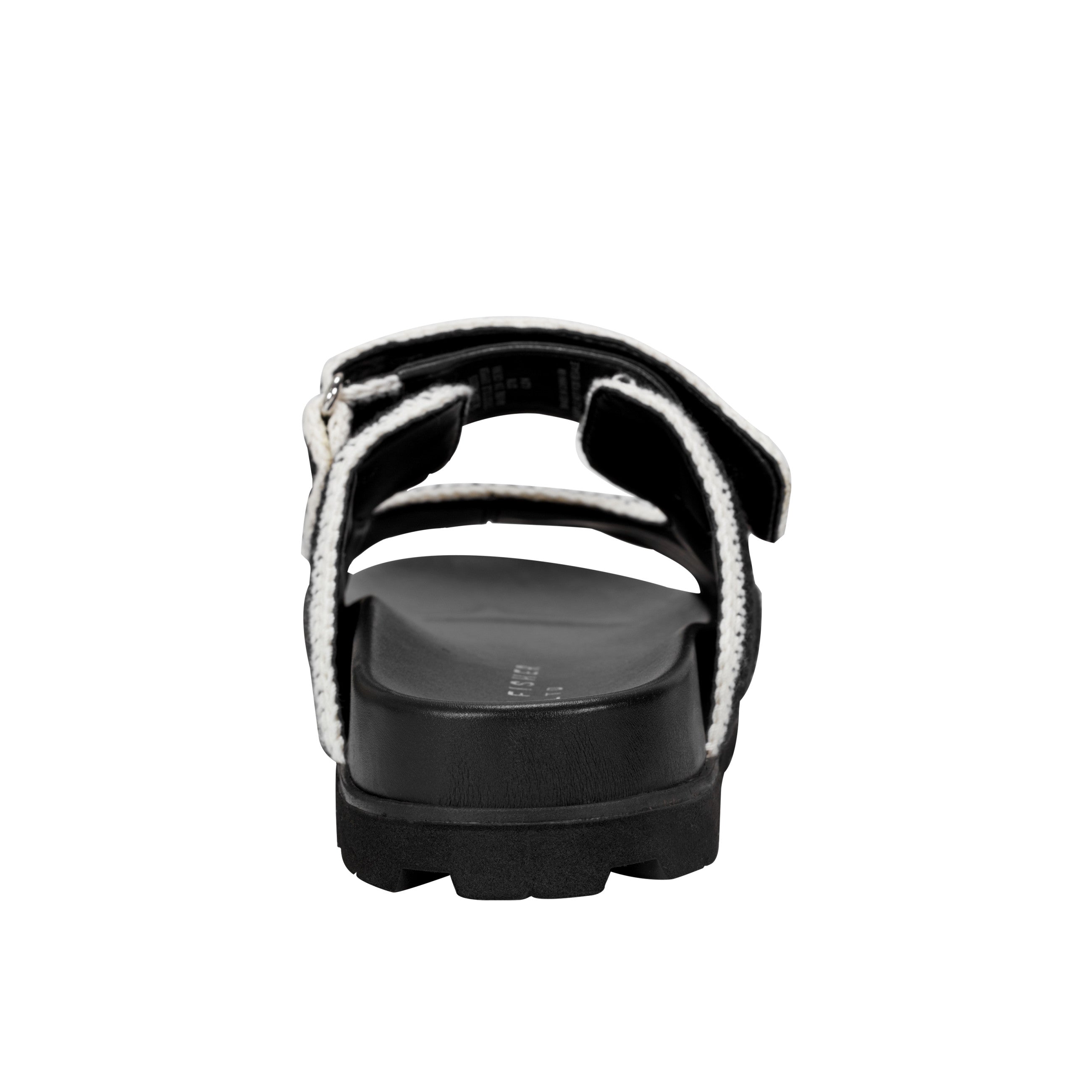 Marc Fisher Brinleys Footbed Sandal | Black/Cream