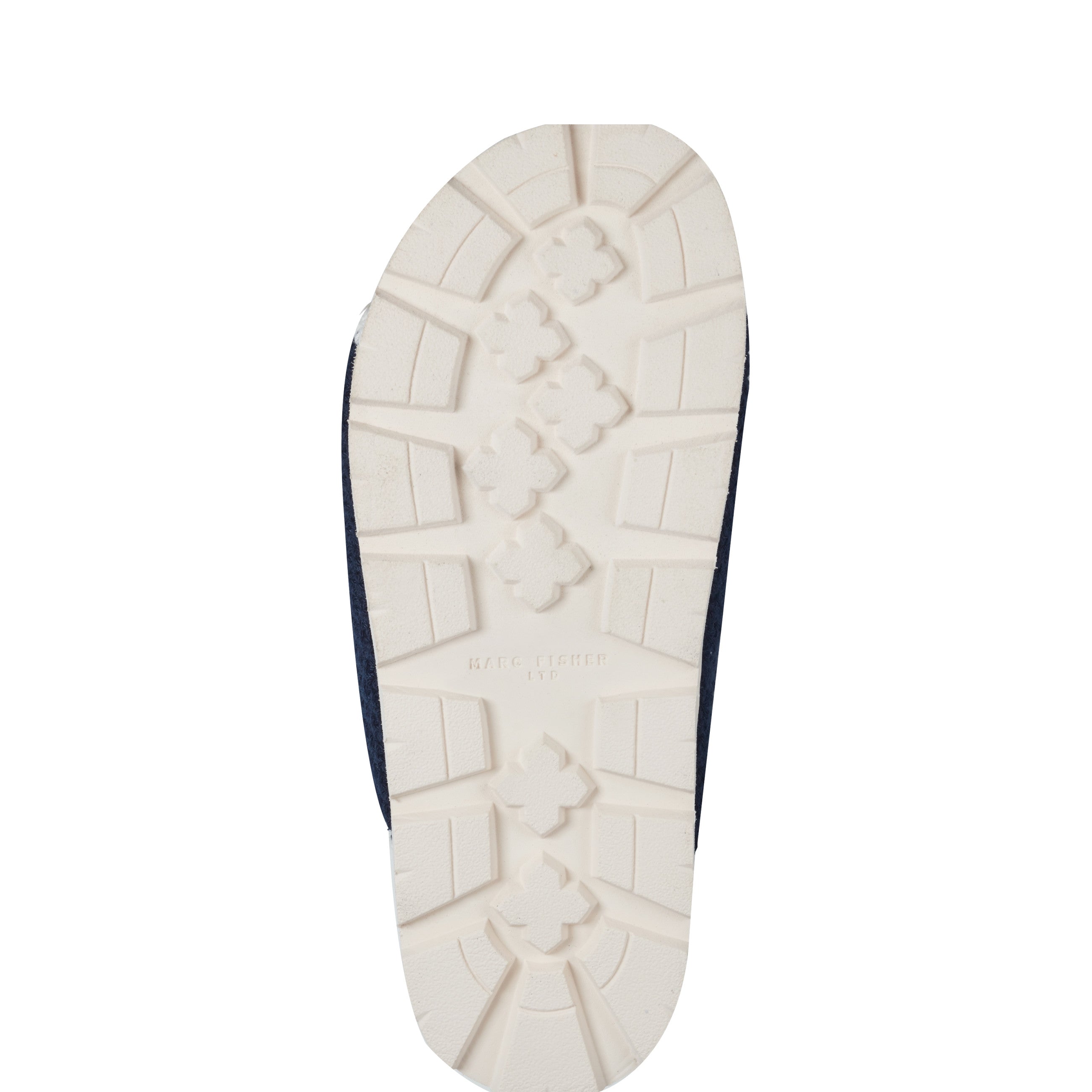 Marc Fisher Brinleys Footbed Sandal | Navy/Cream