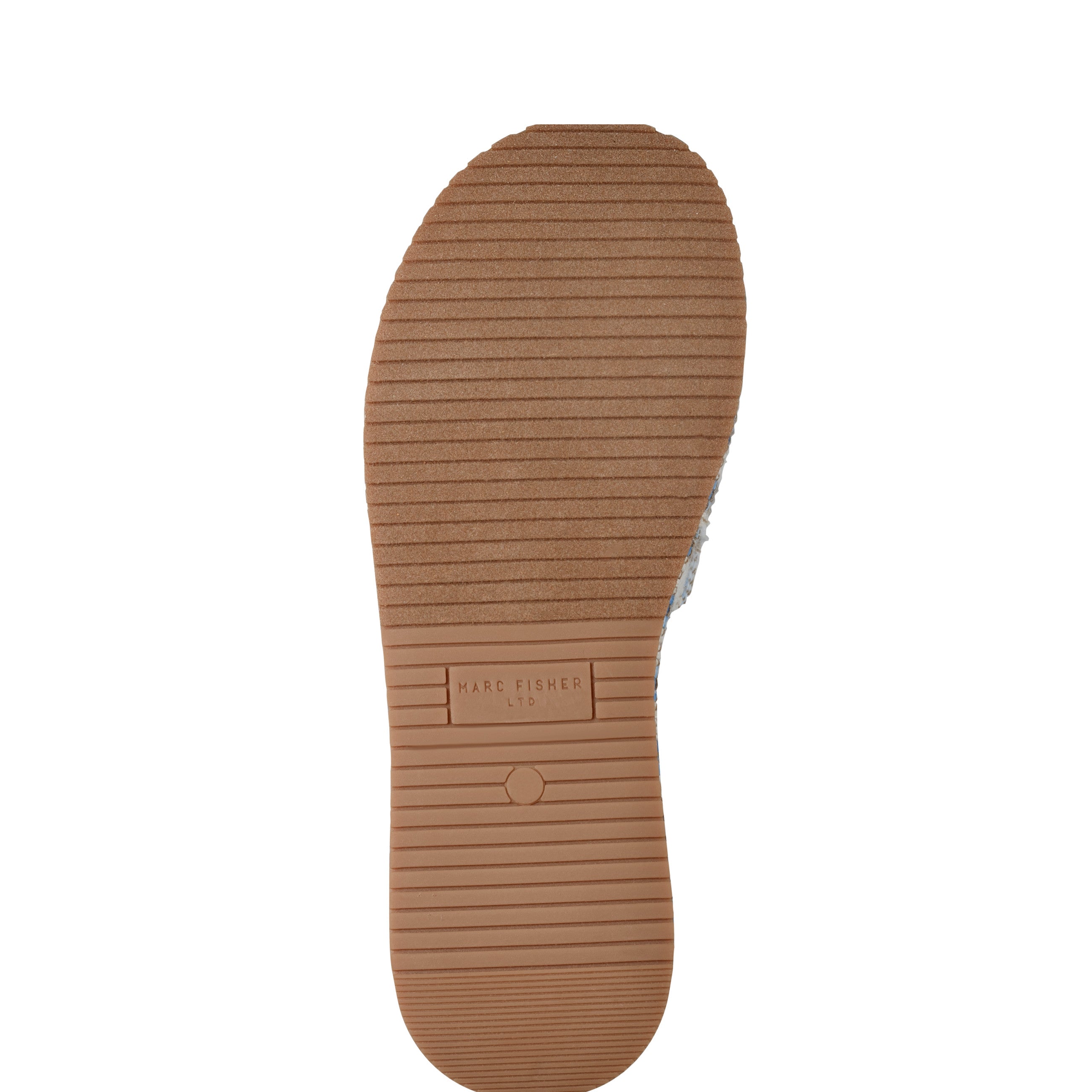 Marc Fisher Daylin Flatform Sandal | Blue Stripe