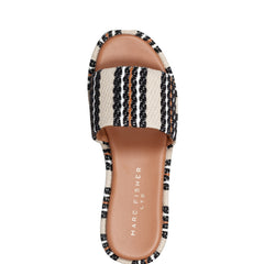 Marc Fisher Daylin Flatform Sandal | Multi Stripe