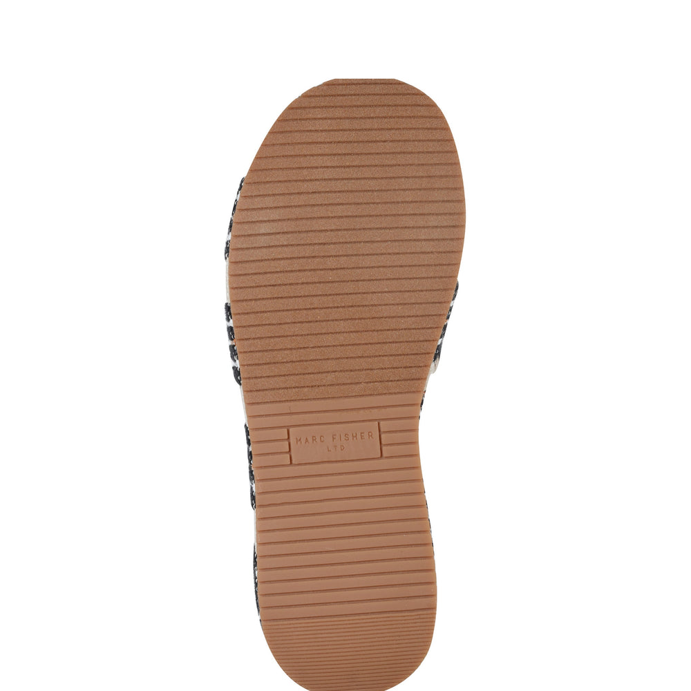Marc Fisher Daylin Flatform Sandal | Multi Stripe