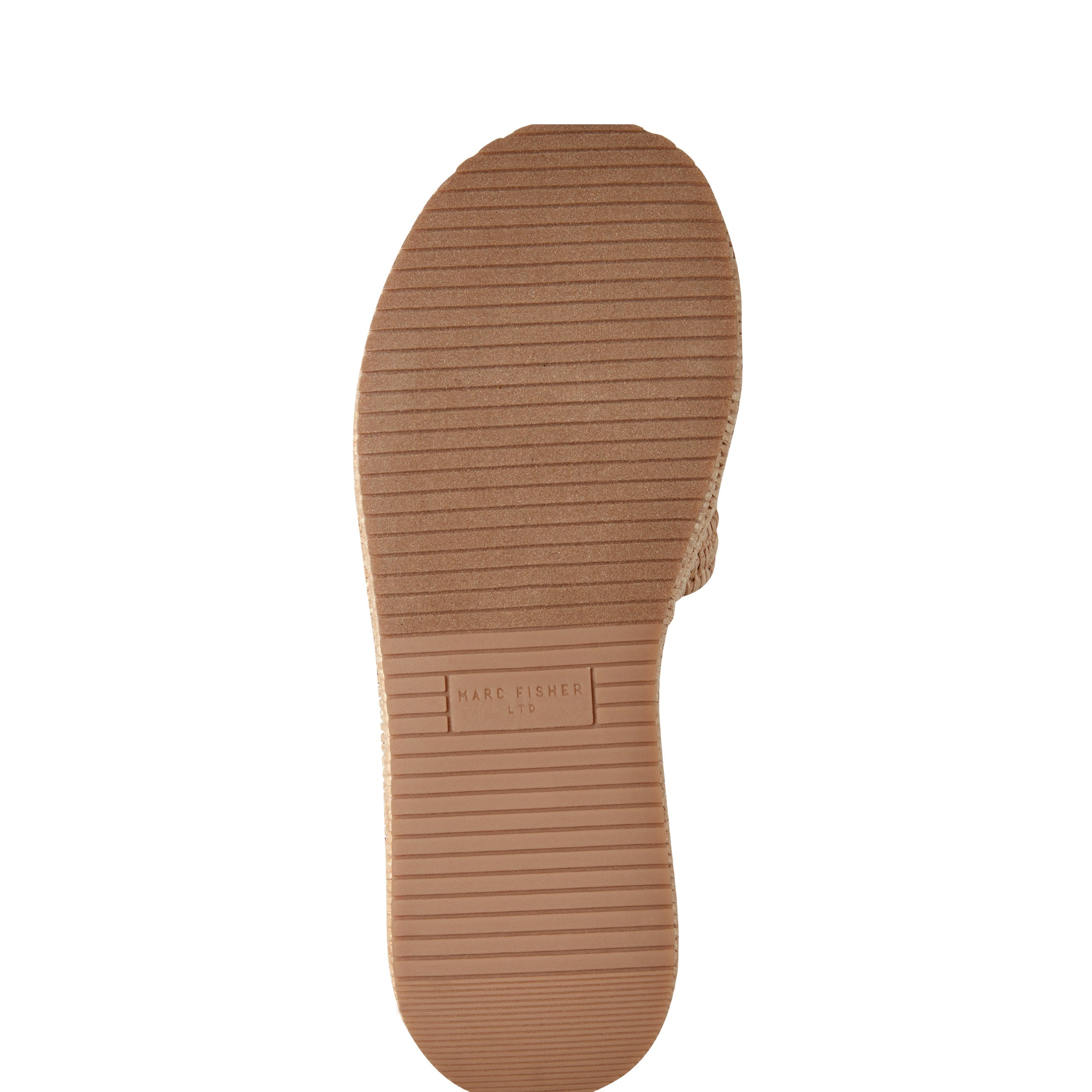 Marc Fisher Daylin Flatform Sandal | Natural Raffia
