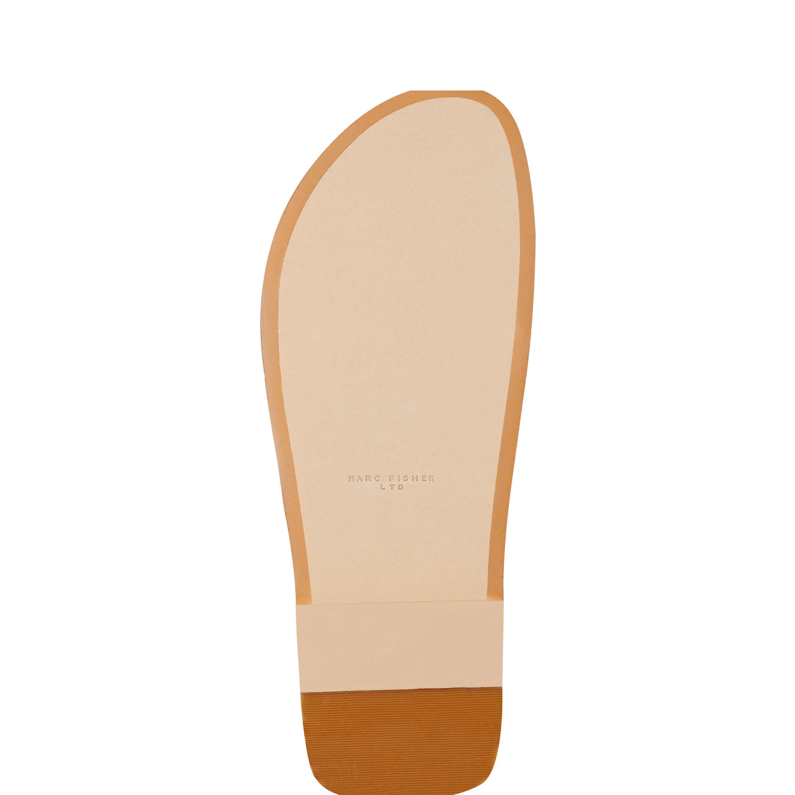 Marc Fisher Gerty Strappy Flat Sandal | Gold Leather