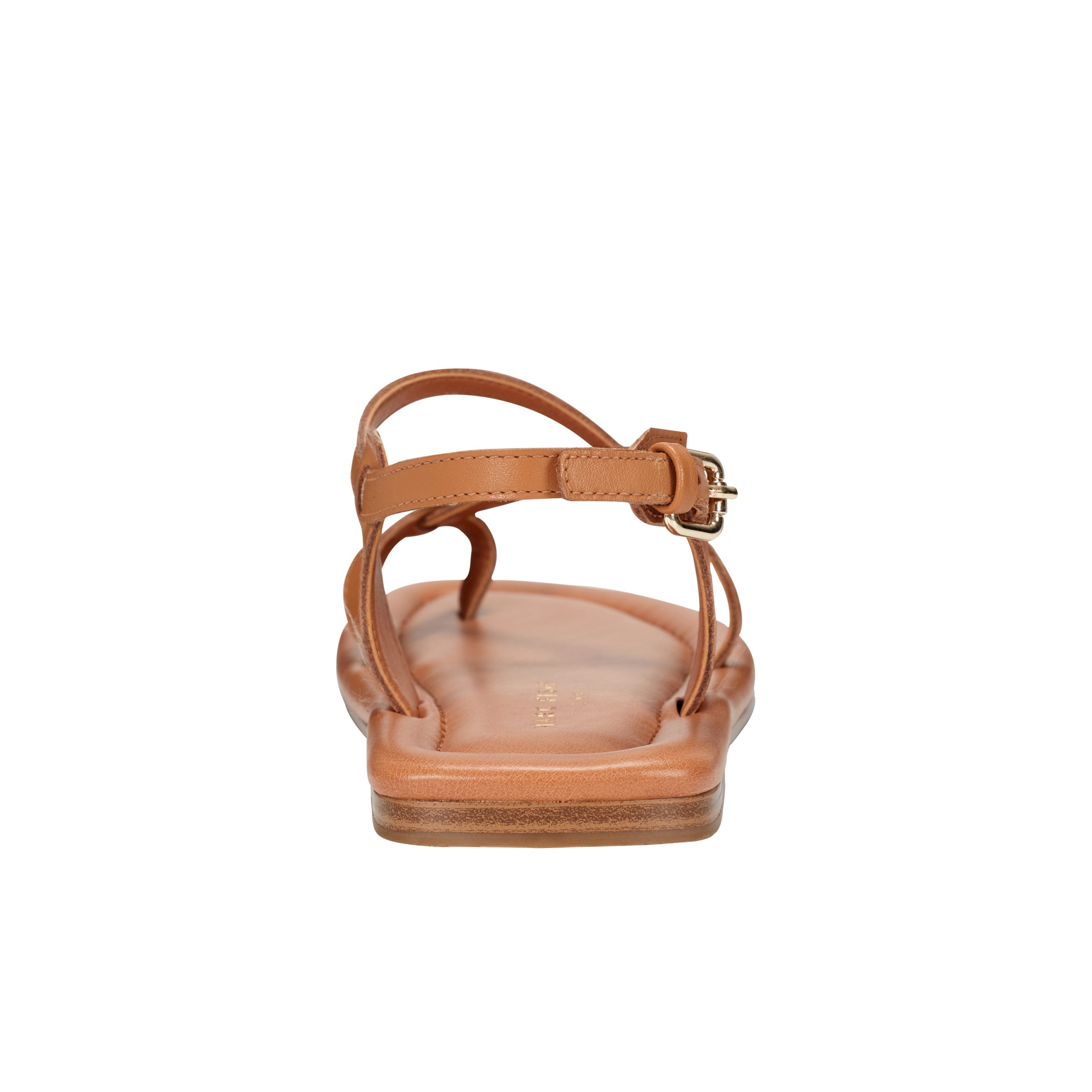 Marc Fisher Gerty Strappy Flat Sandal | Natural Leather