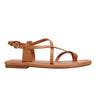 Marc Fisher Gerty Strappy Flat Sandal | Natural Leather