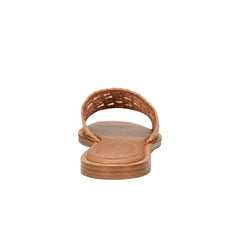 Marc Fisher Glynne Woven Flat Sandal | Brown