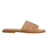 Marc Fisher Glynne Woven Flat Sandal | Brown