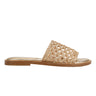 Marc Fisher Glynne Woven Flat Sandal | Gold