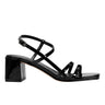 Marc Fisher Jeci Strappy Sandal | Black Patent