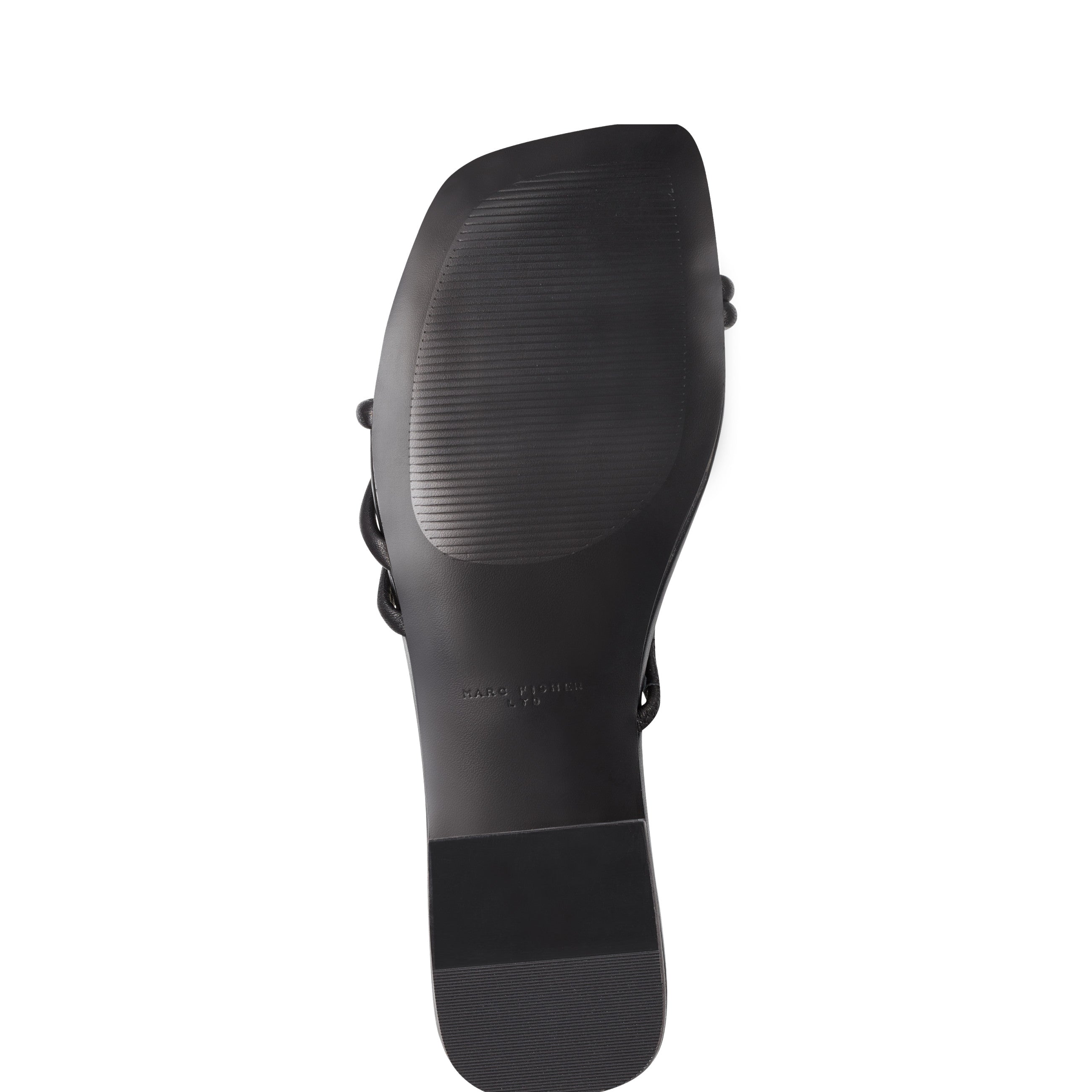 Marc Fisher Mazza Flat Slide Sandal | Black