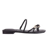 Marc Fisher Mazza Flat Slide Sandal | Black