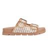 Marc Fisher Mylan Footbed Sandal | Chic Cream