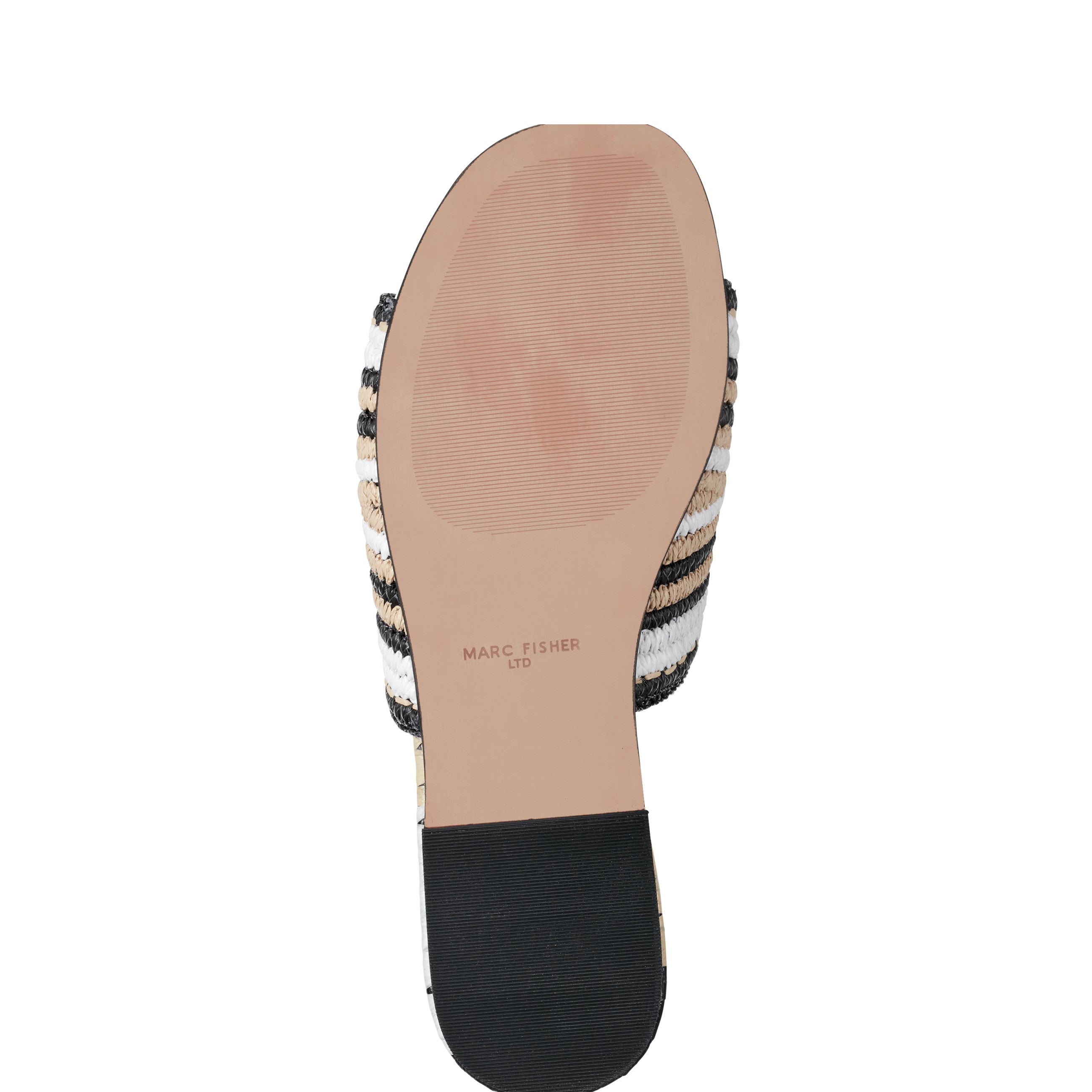 Marc Fisher Nottie Flat Slide Sandal | Black Multi
