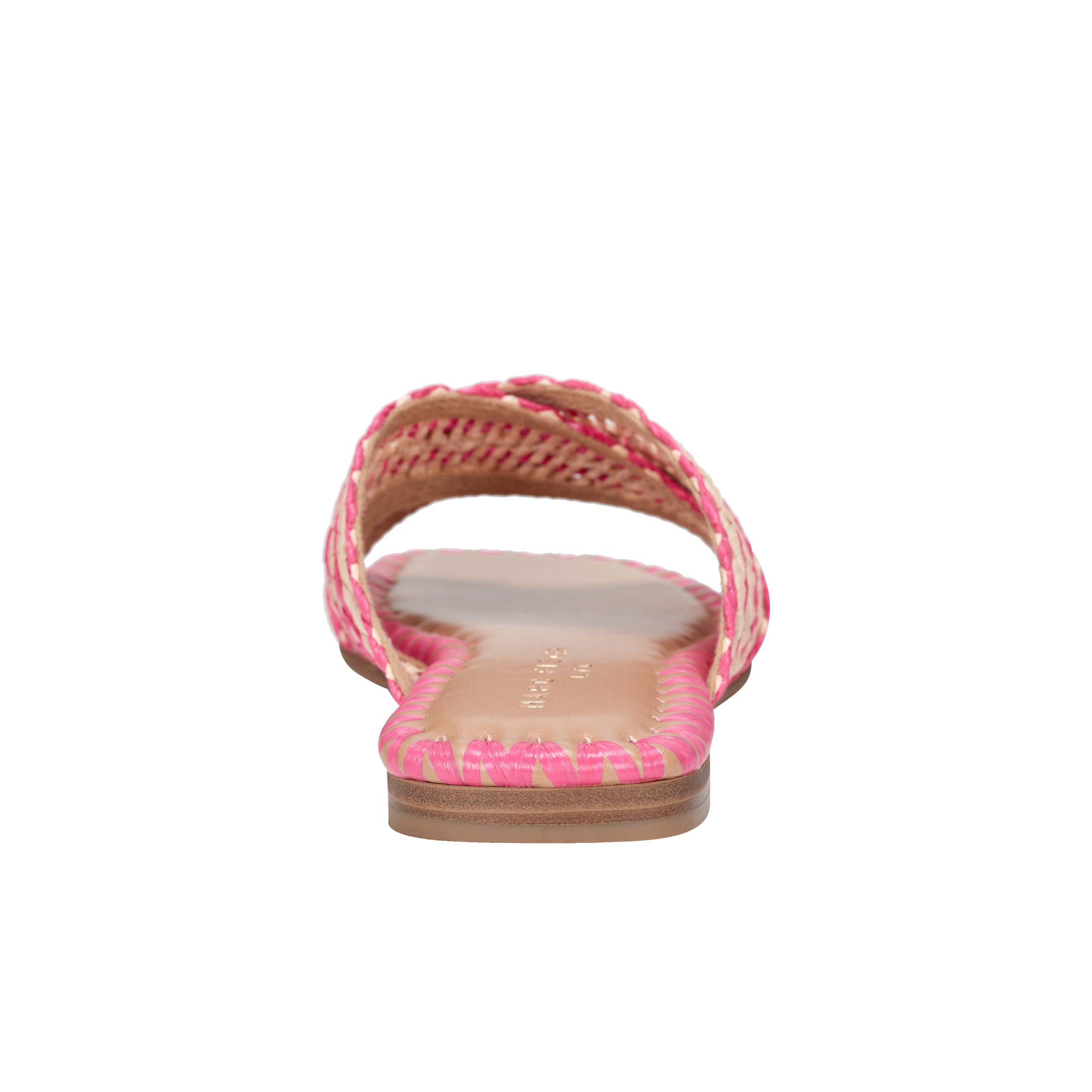 Marc Fisher Nylie Flat Sandal | Natural/Pink