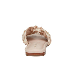 Marc Fisher Orbit Flat Sandal | Natural Stripe