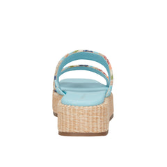 Marc Fisher Pelma Flatform Sandal | Multi Stripe