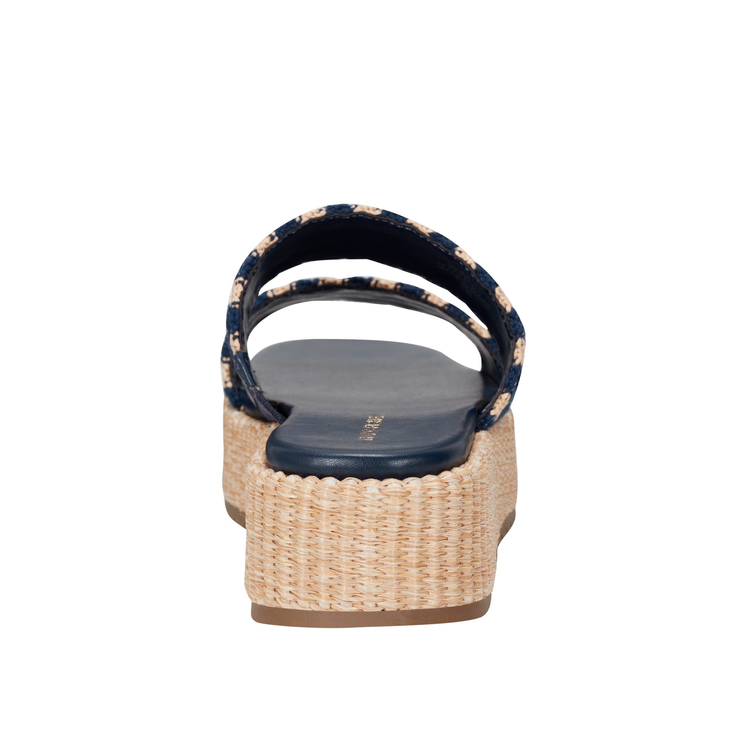 Marc Fisher Pelma Flatform Sandal | Navy Stripe