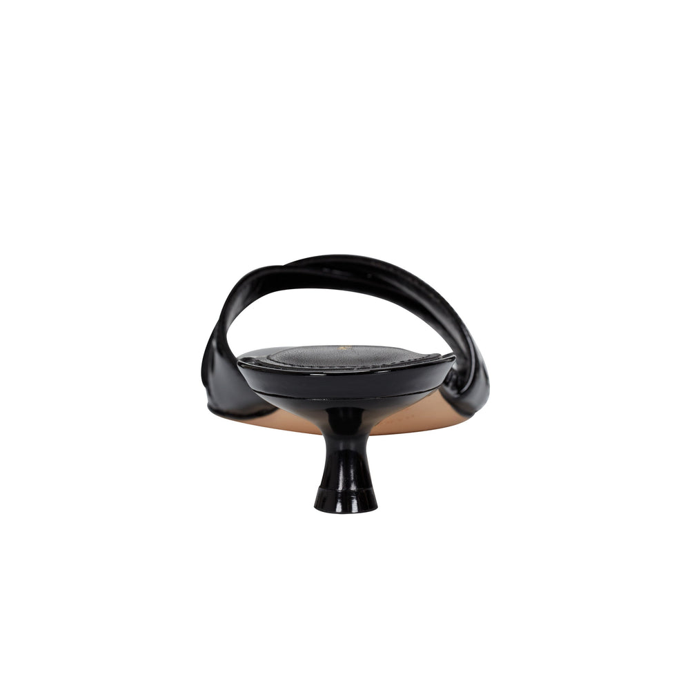 Marc Fisher Tracey Slide Dress Sandal | Black Patent