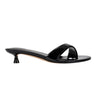 Marc Fisher Tracey Slide Dress Sandal | Black Patent