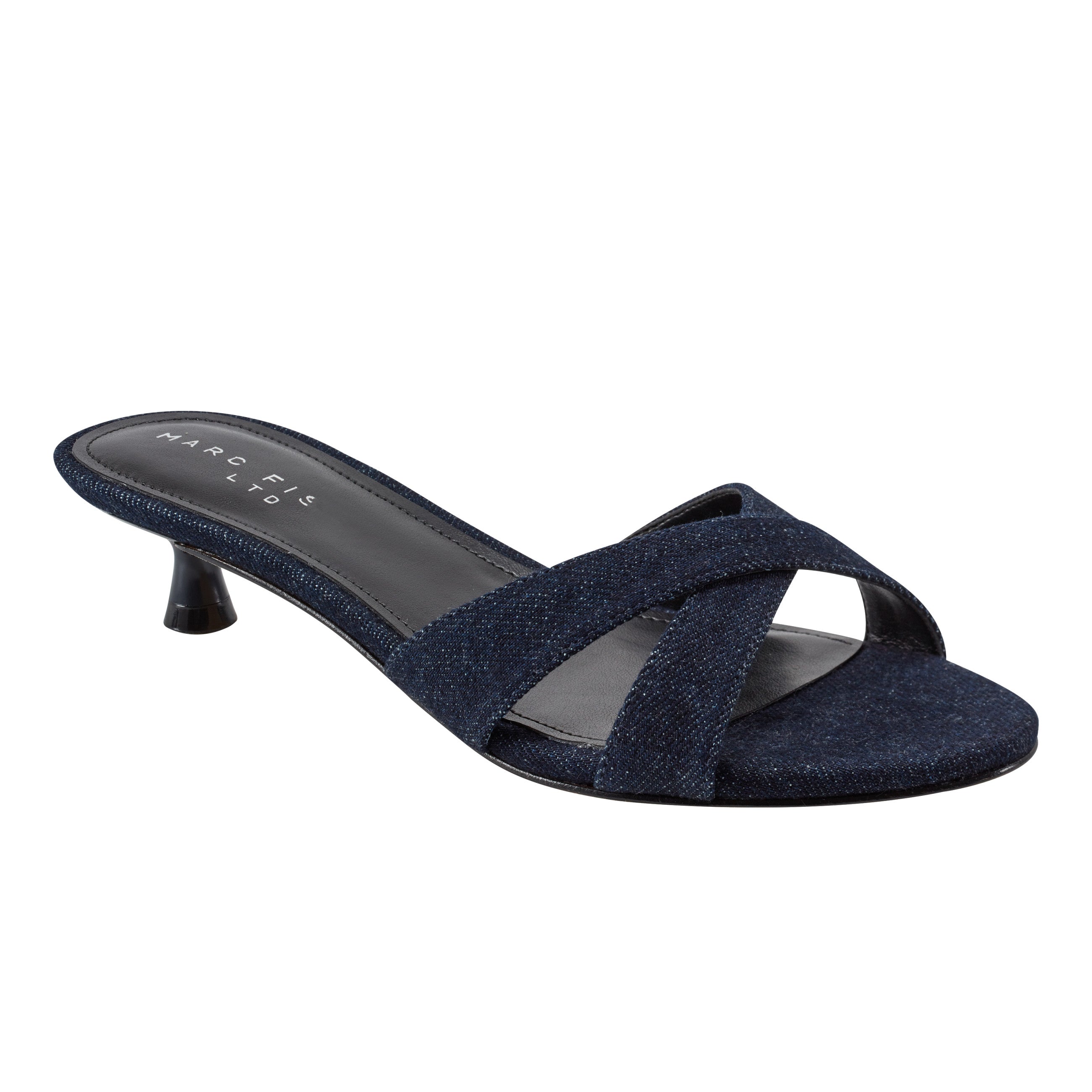 Marc Fisher Tracey Slide Dress Sandal | Denim