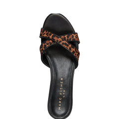 Marc Fisher Tracey Slide Dress Sandal | Leopard