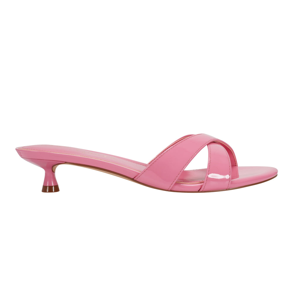 Marc Fisher Tracey Slide Dress Sandal | Pink Patent