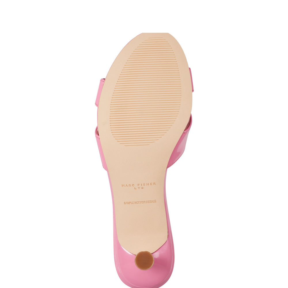Marc Fisher Tracey Slide Dress Sandal | Pink Patent