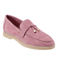 Marc Fisher Yanelli Casual Loafer | Light Pink Suede