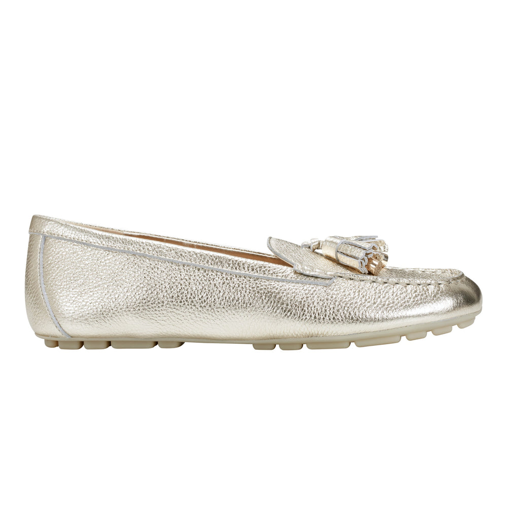 Marc Fisher Layney Casual Tassle Loafer | Gold
