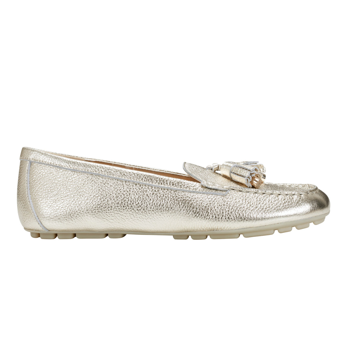 Marc Fisher Layney Casual Tassle Loafer | Gold