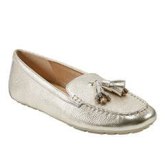 Marc Fisher Layney Casual Tassle Loafer | Gold