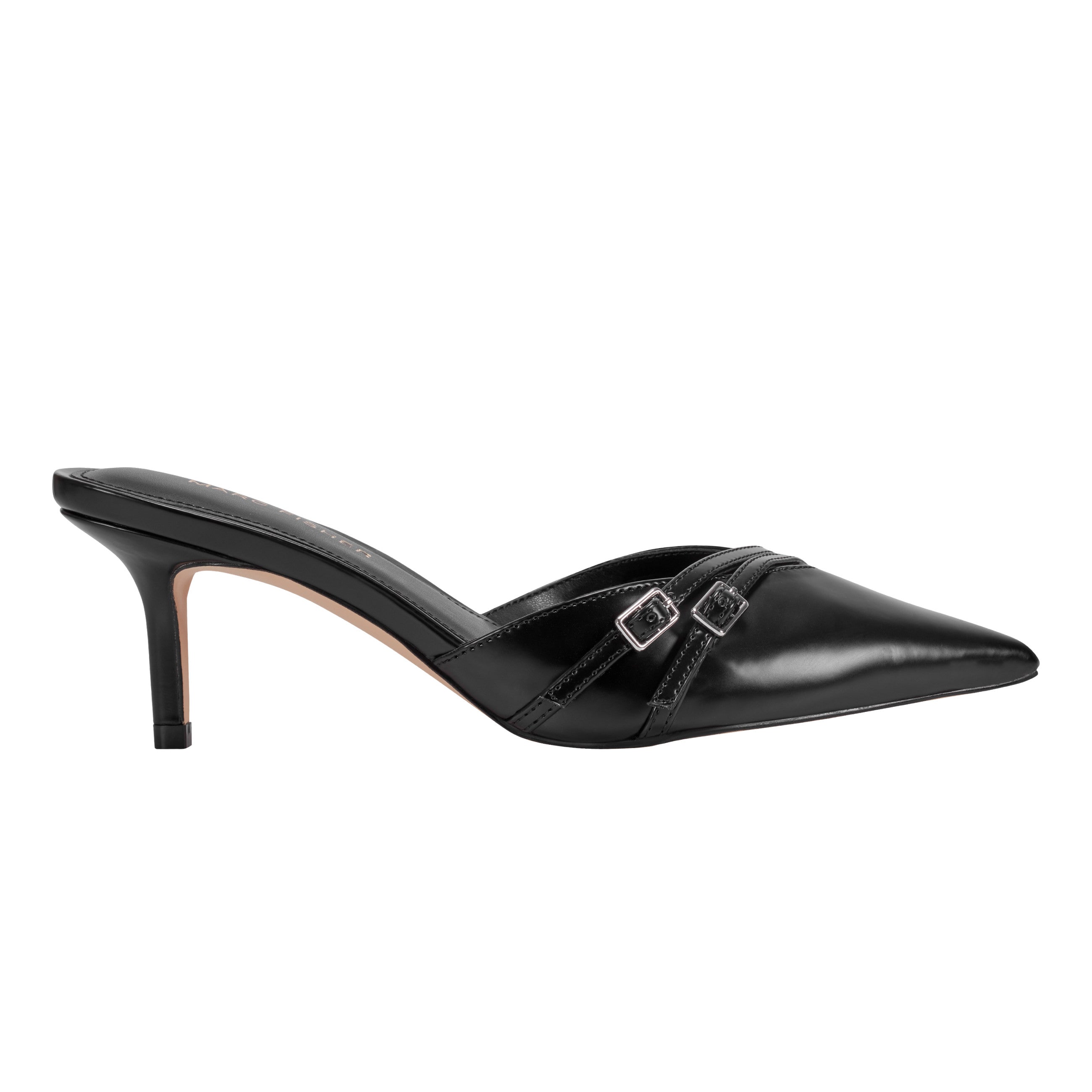 Marc Fisher Amilia Pointy Tole Dress Mule | Black