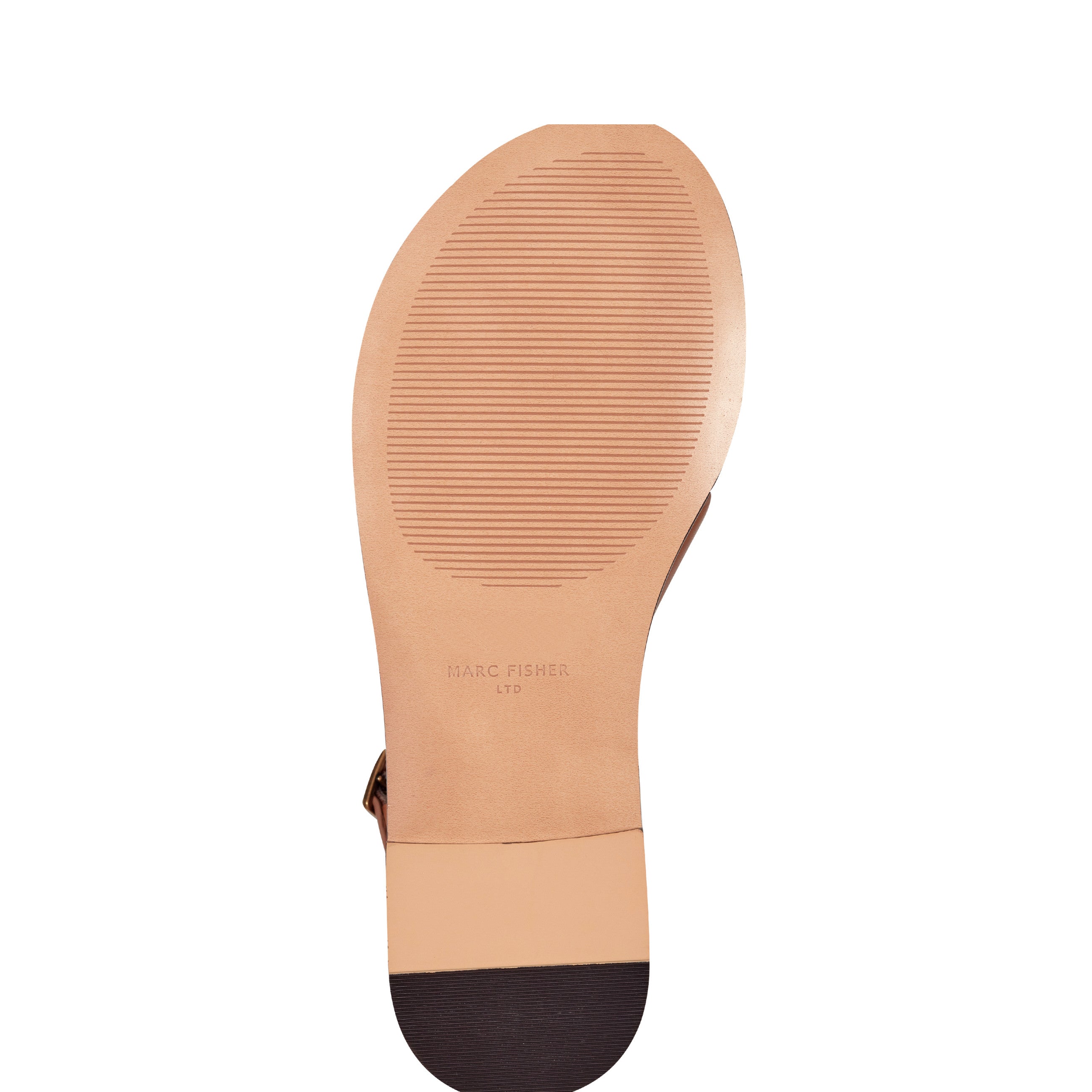 Marc Fisher Lille Thong Flat Sandal | Natural Leather