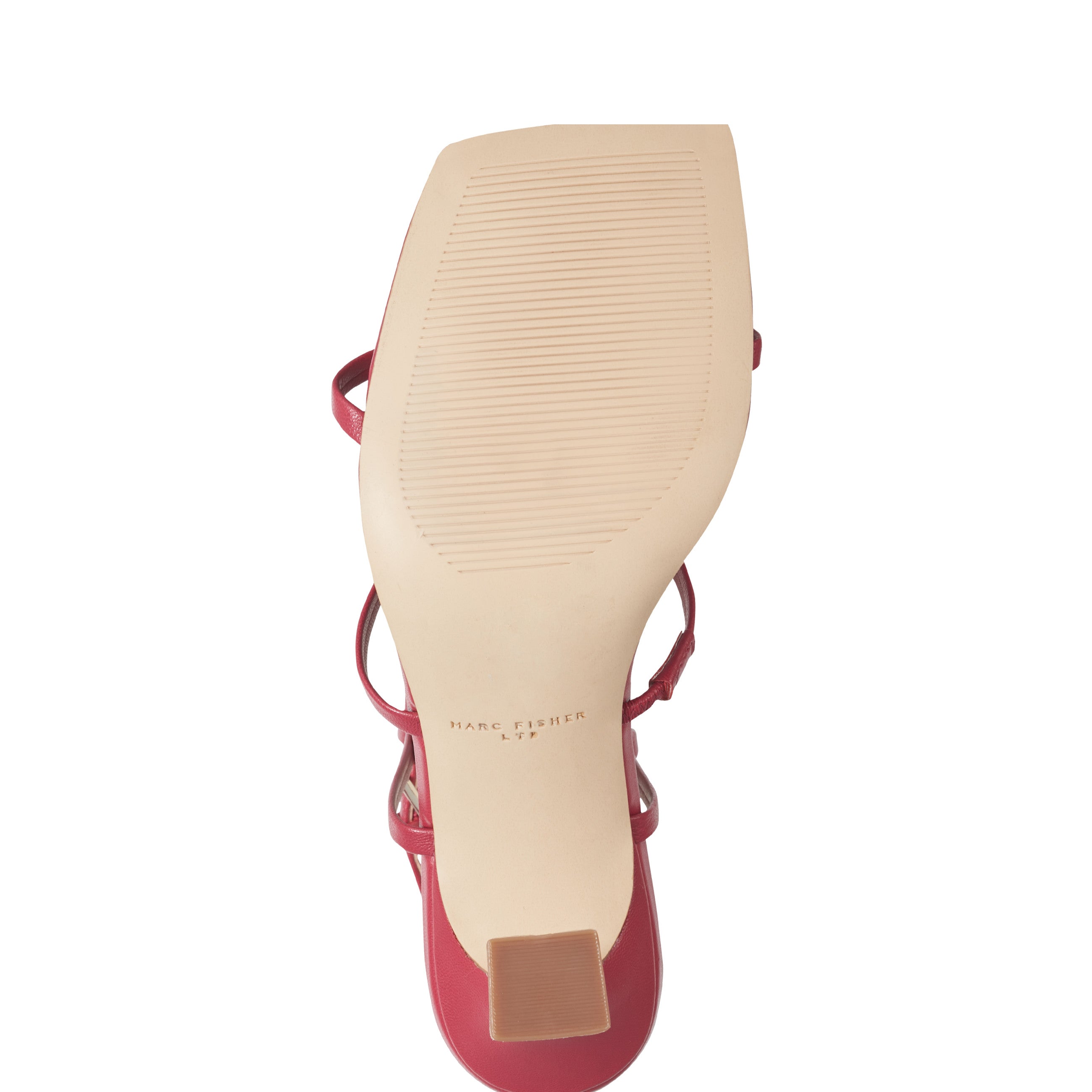 Marc Fisher Dennie Strappy Dress Sandal | Dark Pink Leather