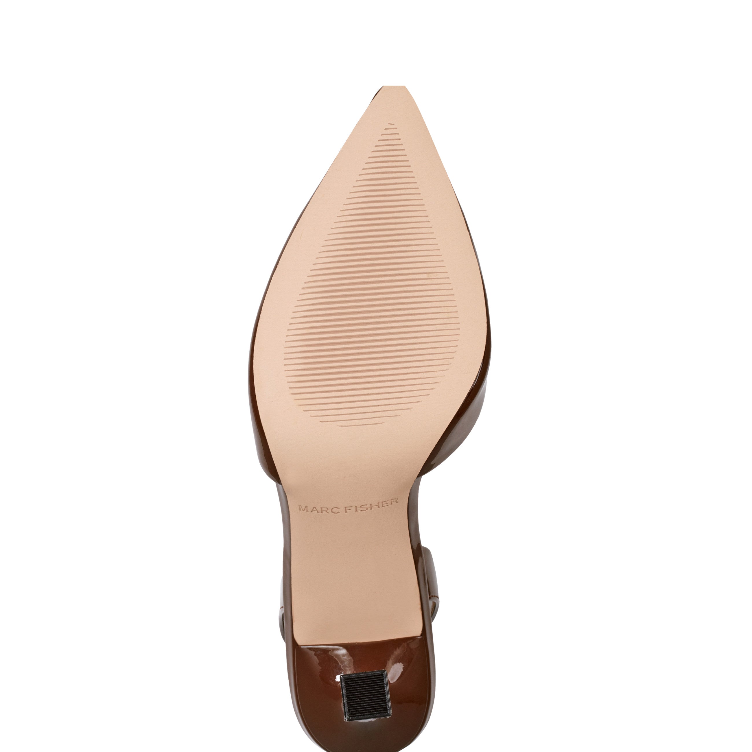 Marc Fisher Hadya Slingback Pump | Brown Patent