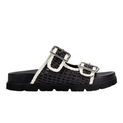 Marc Fisher Mylan Footbed Sandal | Black