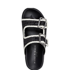 Marc Fisher Mylan Footbed Sandal | Black