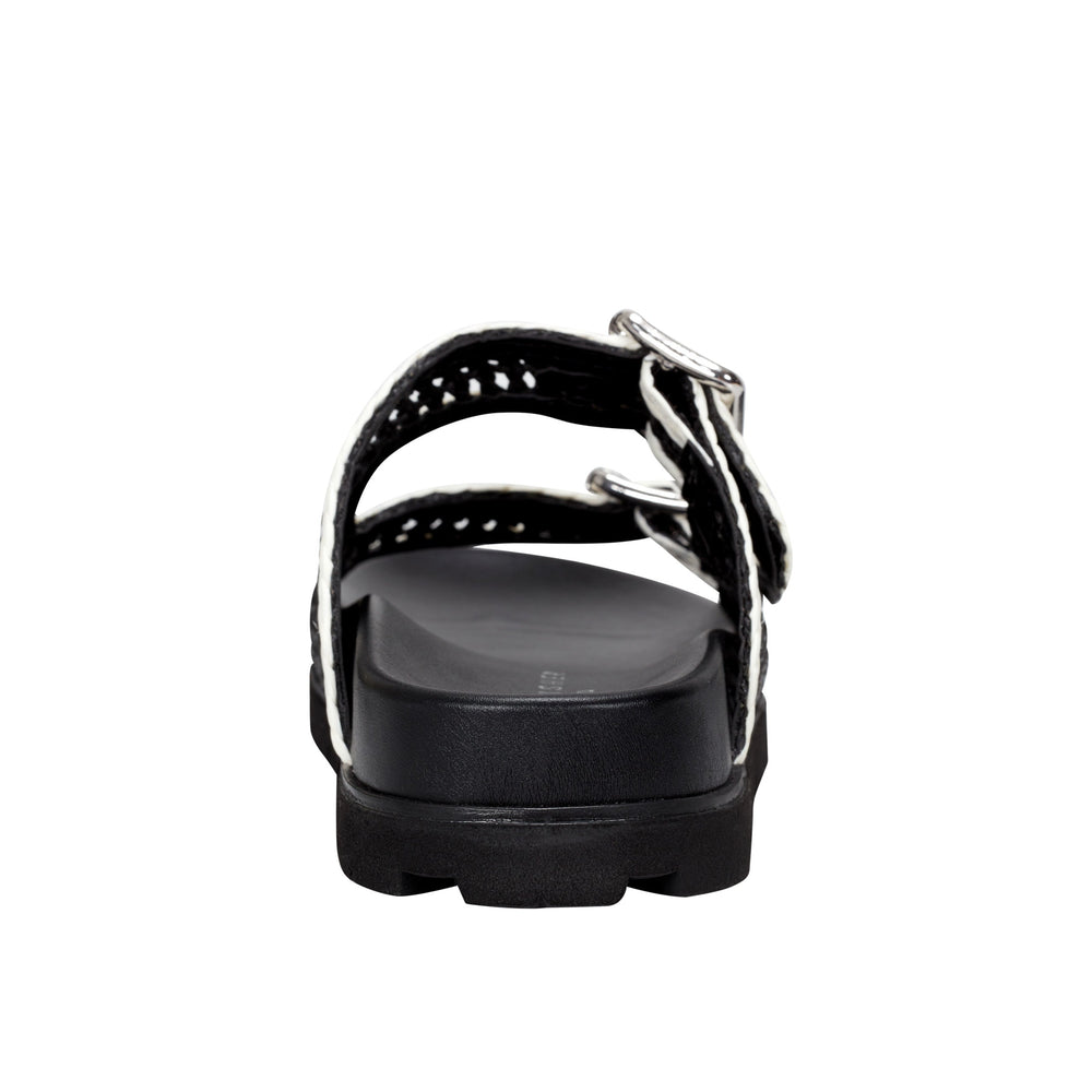 Marc Fisher Mylan Footbed Sandal | Black