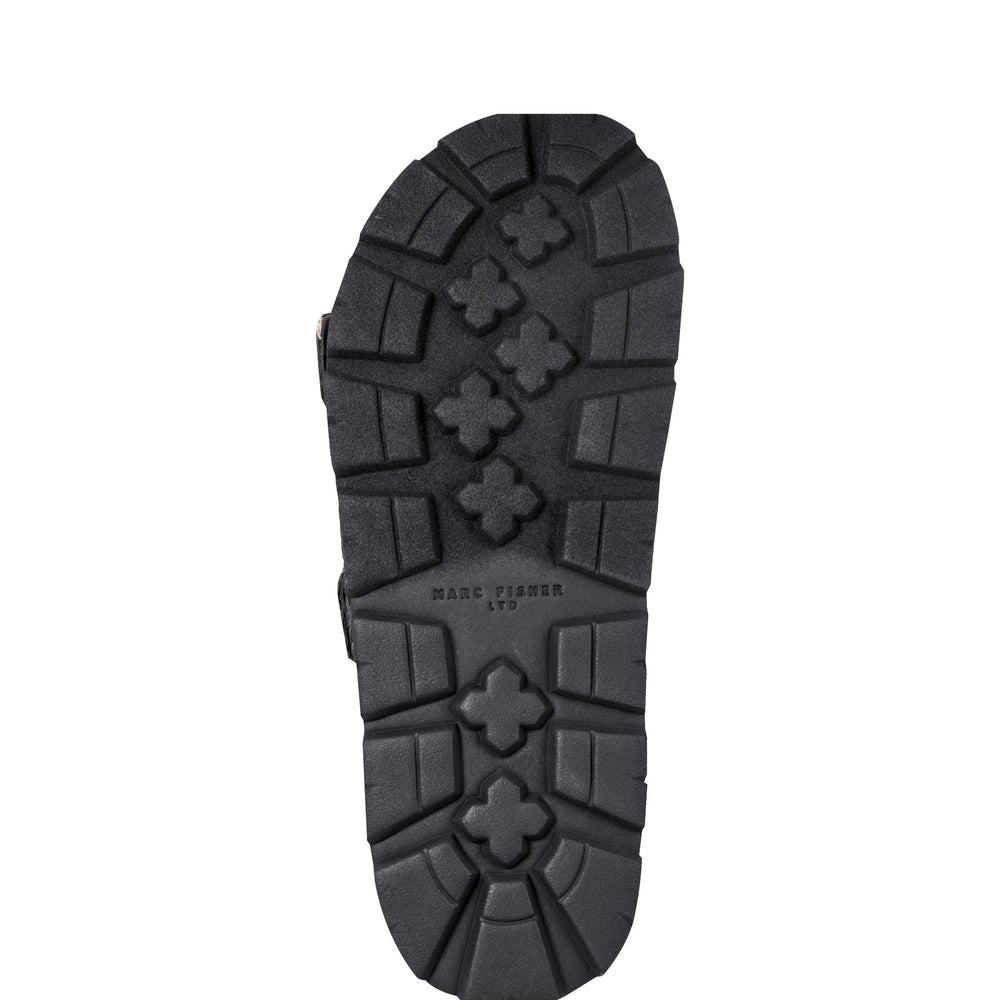 Marc Fisher Mylan Footbed Sandal | Black