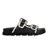 Marc Fisher Mylan Footbed Sandal | Black