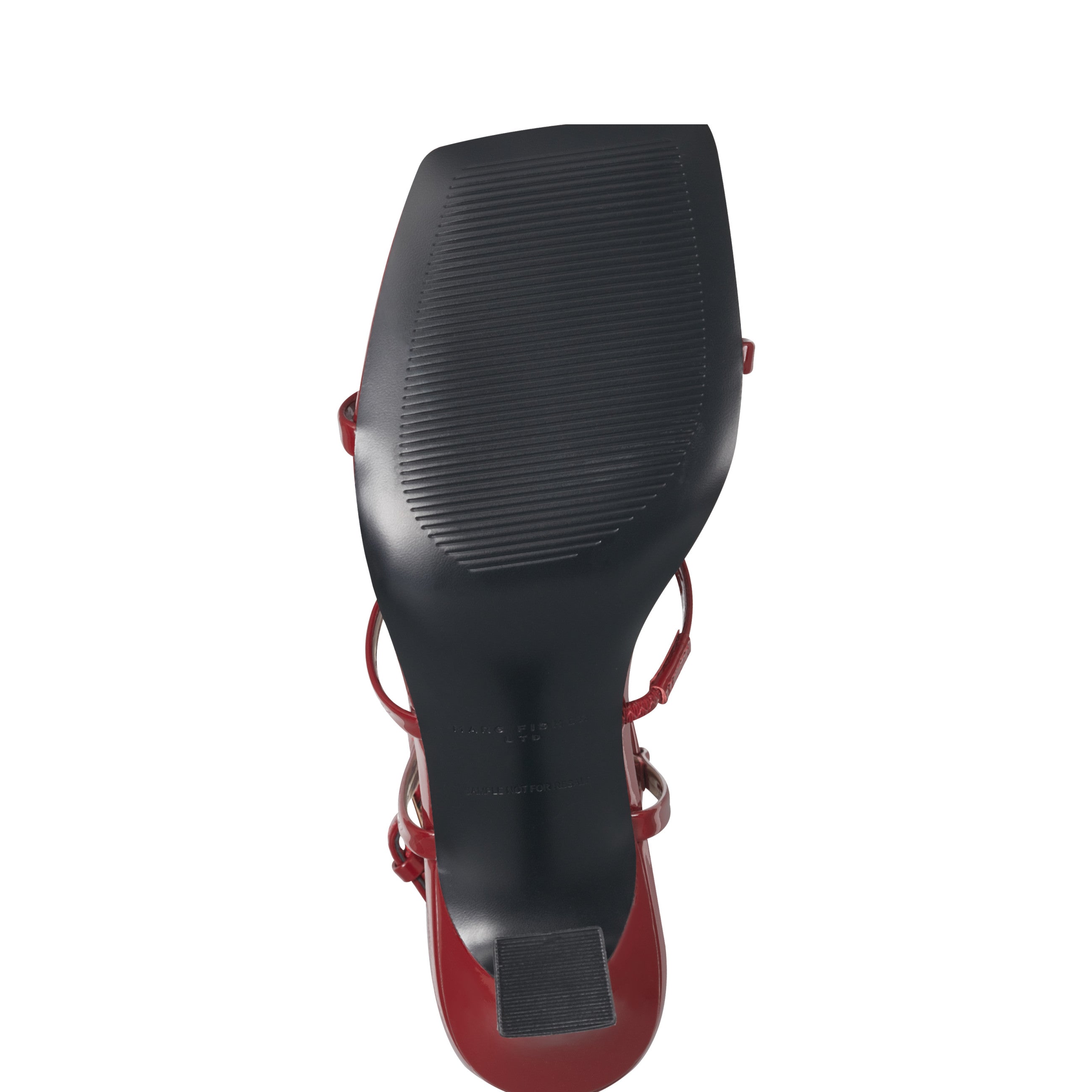 Marc Fisher Dennie Strappy Dress Sandal | Dark Red Patent