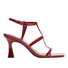 Marc Fisher Dennie Strappy Dress Sandal | Dark Red Patent